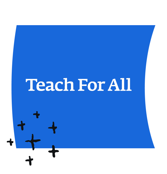 Teach for All logo.