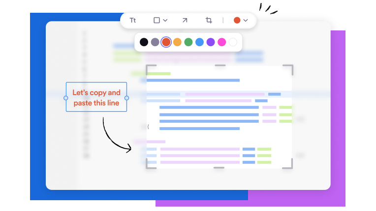 Screenshots for clarity